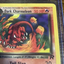Pokemon: Dark Charmeleon 32/82 Team Rocket MP Wizards - Image 3