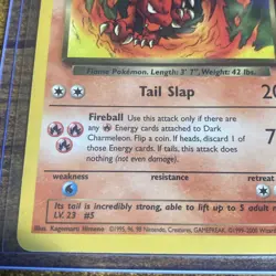 Pokemon: Dark Charmeleon 32/82 Team Rocket MP Wizards - Image 5