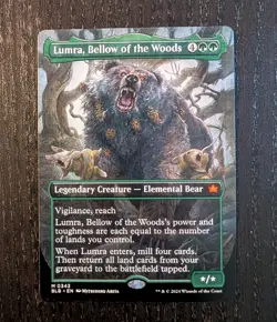 Lumra, Bellow of the Woods (#342) - Extended Art BLB LP MTG - Image 1