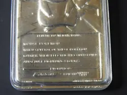 Pokemon 23K Gold Plated promo Card Pikachu Burger King 1999 #25 w/hard case - Image 3