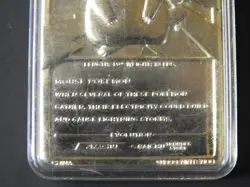 Pokemon 23K Gold Plated promo Card Pikachu Burger King 1999 #25 w/hard case - Image 4