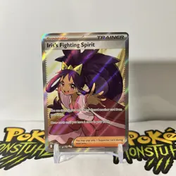 Iris’s Fighting Spirit 180/159 Pokemon TCG Journey Together Full Art Trainer NM - Image 1