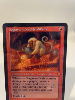 MTG Ragavan, Nimble Pilferer - FOIL - Fanart Style - Commander /EDH / Playtest - Image 2