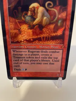 MTG Ragavan, Nimble Pilferer - FOIL - Fanart Style - Commander /EDH / Playtest - Image 3