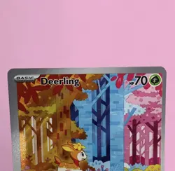 Deerling Illustration Rare 165/162 Temporal Forces Pokemon English NM - Image 3