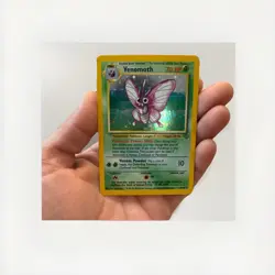 Pokemon Venomoth Jungle Holo Rare 13/64 1999 70 HP Unlimited English - Image 1