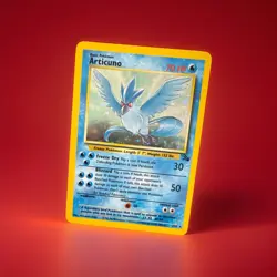 Pokemon Articuno Fossil Holo Rare 2/62 1999 70 HP Unlimited English - Image 3