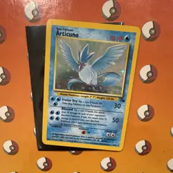 Pokemon Articuno Fossil Holo Rare 2/62 1999 70 HP Unlimited English - Image 5