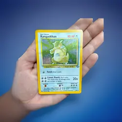Pokemon Kangaskhan Jungle Holo Rare 05/64 1999 90 HP Unlimited English - Image 1