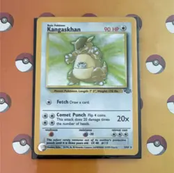 Pokemon Kangaskhan Jungle Holo Rare 05/64 1999 90 HP Unlimited English - Image 2