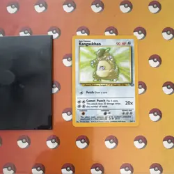 Pokemon Kangaskhan Jungle Holo Rare 05/64 1999 90 HP Unlimited English - Image 3