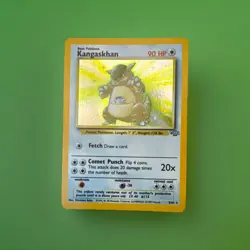 Pokemon Kangaskhan Jungle Holo Rare 05/64 1999 90 HP Unlimited English - Image 5