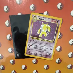 Pokemon Hypno Fossil Holo Rare 8/62 1999 90 HP Unlimited English - Image 5