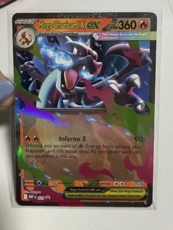 Pokemon Mega Charizard X EX 029 Black Star Promo Holo - Image 1