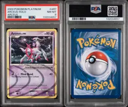 PSA 8 Arceus Holo #AR7 Platinum Arceus 2009 Pokemon New Cert 🔥Legendary - Image 3