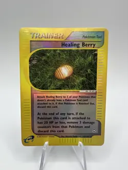 Healing Berry 125/147 Aquapolis Reverse Holo Uncommon E-Reader Pokemon TCG LP - Image 1