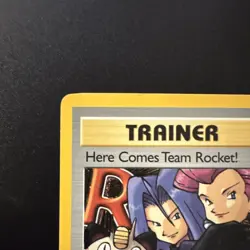 Pokemon Here Comes Team Rocket! 1st Edition Holo Rare Trainer 15/82 - Image 5