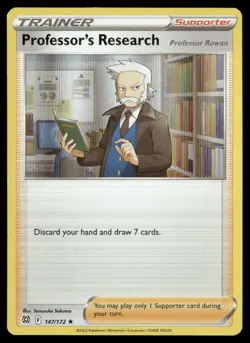 Professor's Research SWSH09: Brilliant Stars 147/172 Rare Holo Pokemon TCG NM - Image 1