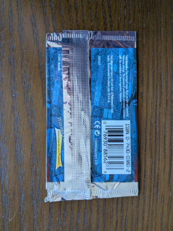 EMPTY Pokemon Neo Revelation Suicune Booster Pack Wrapper WOTC - Image 3