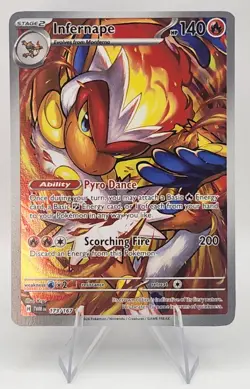 Infernape 173/167 Sv06: Twilight Masquerade Holo Pokemon TCG - Image 1