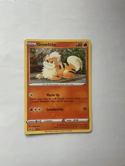 Near mint Ungraded Growlithe 004/015 Holo McDonald's Promos 2022 Pokemon NM - Image 1