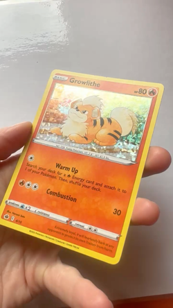 Near mint Ungraded Growlithe 004/015 Holo McDonald's Promos 2022 Pokemon NM - Image 2