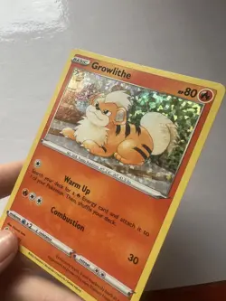Near mint Ungraded Growlithe 004/015 Holo McDonald's Promos 2022 Pokemon NM - Image 4