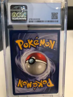 Pokemon Pikachu Jungle 1st edition Near Mint CGC 8 With Subs! PSA - Image 2