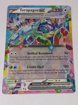 Pokemon Terapagos ex Sv: Prismatic Evolutions 092/131 Double Rare Basic 230 HP … - Image 1
