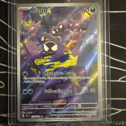 Pokemon TCG Gastly Scarlet & Violet Temporal Forces 177/162 - Image 1