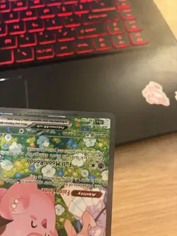 Pokemon Lillie's Clefairy EX 184/159 Sv09 Journey Together 190 HP Holo SIR - Image 4
