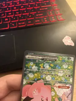 Pokemon Lillie's Clefairy EX 184/159 Sv09 Journey Together 190 HP Holo SIR - Image 5