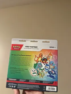 Pokemon TCG First Partner Illustration Collection Series 1 Box Promo Exclusive - Image 2