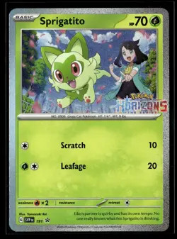 Sprigatito 191 Holo Promo Scarlet & Violet Promo Pokemon NM/M - Image 1
