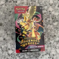 Pokemon TCG Mega Evolution: Ascended Heroes Booster Bundle Box, 6 Packs - Image 1