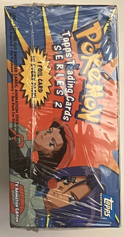 Pokemon Topps Series 2 Booster Box 2000 Blue Label English New Factory Sealed - Image 3