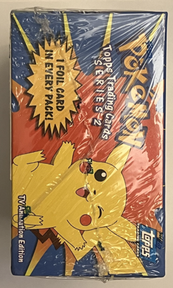 Pokemon Topps Series 2 Booster Box 2000 Blue Label English New Factory Sealed - Image 4