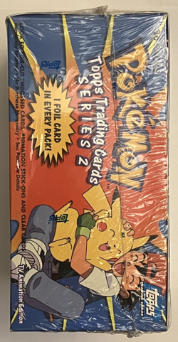 Pokemon Topps Series 2 Booster Box 2000 Blue Label English New Factory Sealed - Image 5