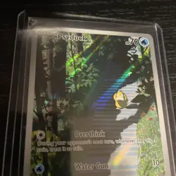 Pokemon Psyduck 175/165 Scarlet & Violet 151 Illustration Rare Full Art Holo - Image 3