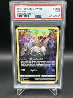 2023 Pokemon SWSH FA Mew Crown Zenith #GG10 PSA 9 MINT - Image 1