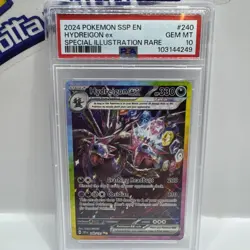 Pokemon Hydreigon ex Surging Sparks Special Illustration Rare #240 PSA 10 - Image 2