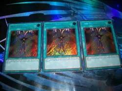 3x Mind Control 1st Edition Secret Rare RA02-EN046 Yu-Gi-Oh! - Image 1