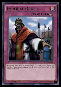 Imperial Order Duelist Saga DUSA-EN049 Ultra Rare Yugioh Lightly Played - Image 1
