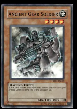 Ancient Gear Soldier The Lost Millennium TLM-EN008 Yugioh LP - Image 1