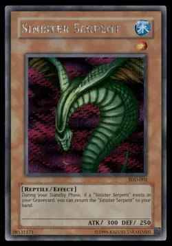 Sinister Serpent Stairway to the Destined Duel SDD-002 Prismatic SR Limited LP - Image 1