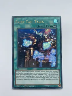 1st ed Fairy Tail Tales ultra rare GFTP-EN010 Yugioh - Image 1
