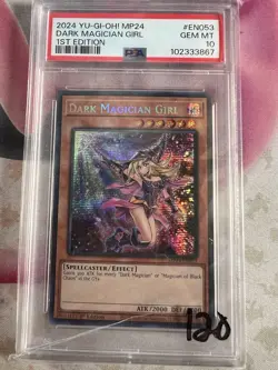 PSA 10 GEM MINT Dark Magician Girl MP24-EN053 1st Ed Yu-Gi-Oh! - Image 1