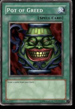 Pot of Greed Starter Deck: Yugi Evolution SYE-040 Common Unlimited H - Image 1
