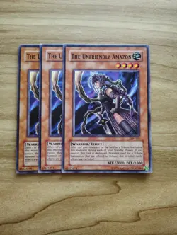 Yu-Gi-Oh! - The Unfriendly Amazon 3X - Complete Playset - Image 1