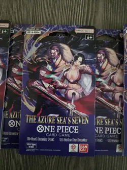 One Piece OP14-EB04 The Azure Sea's Seven Booster Pack - 5 Pack Lot - Image 2